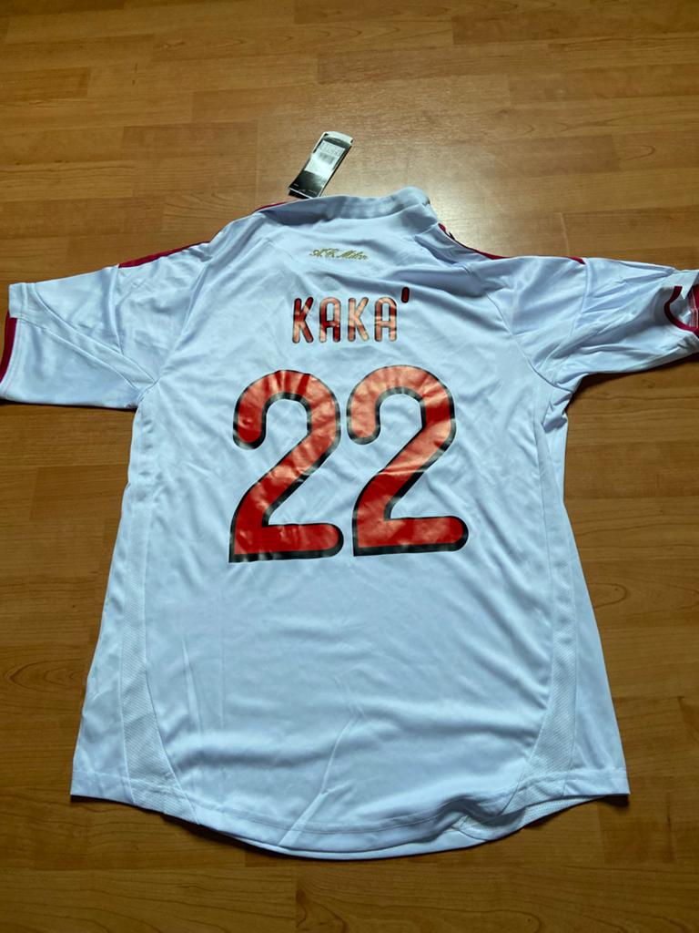 AC Milan Thuisshirt Kaka 22 - Nieuw met labels, Sport en Fitness, Voetbal, Ophalen of Verzenden, Zo goed als nieuw