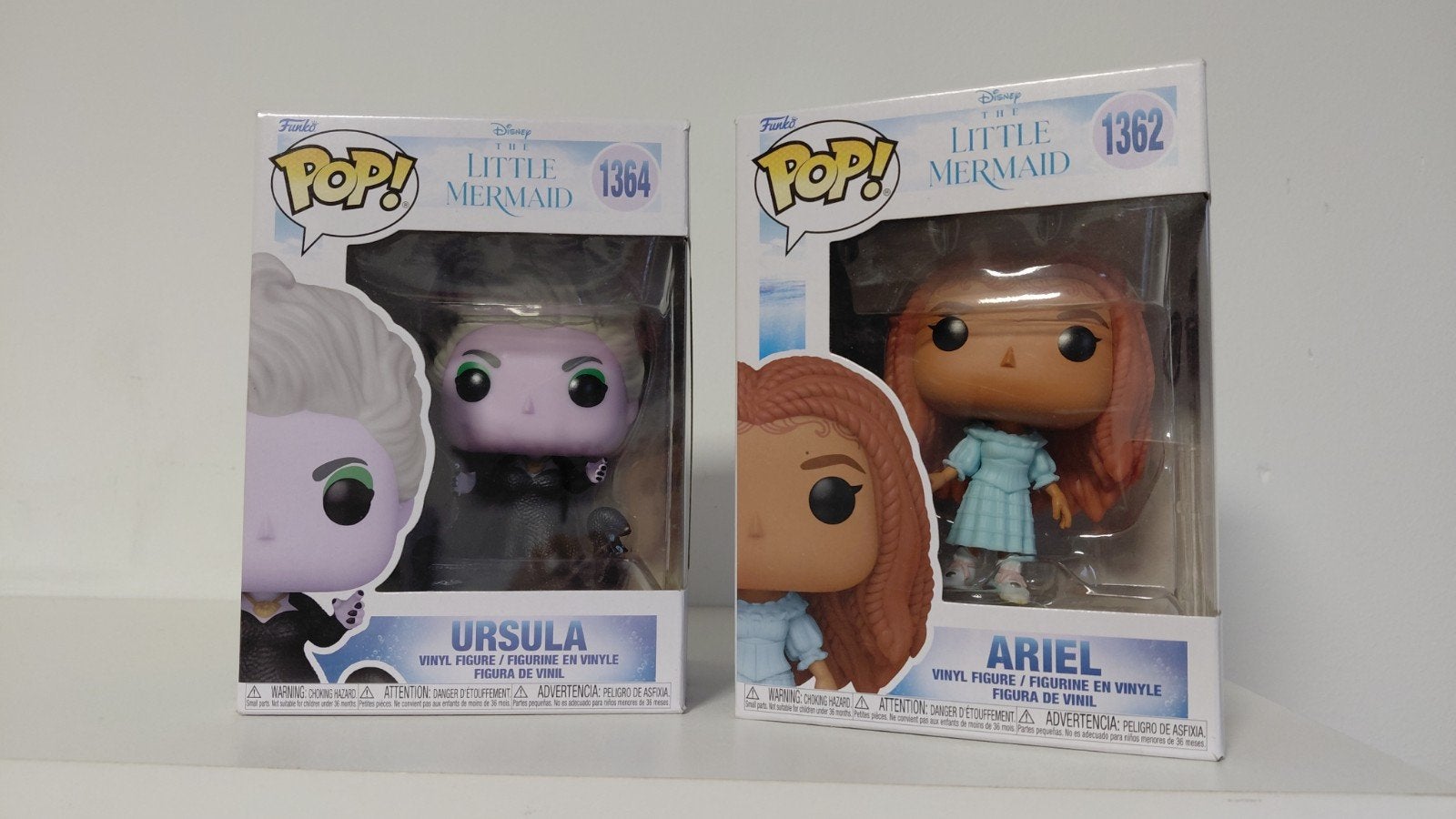 Disney Funko pop Little mermaid set, Ophalen of Verzenden, Nieuw