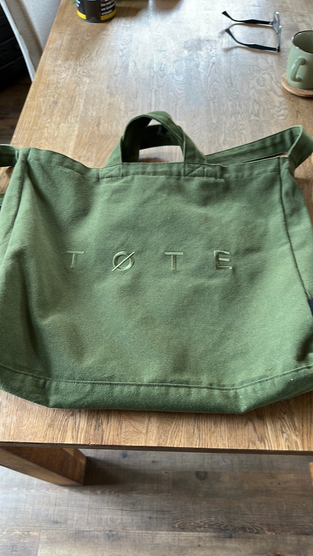 Tote Amsterdam, 30 cm of meer, Gebruikt, Verzenden, Minder dan 40 cm