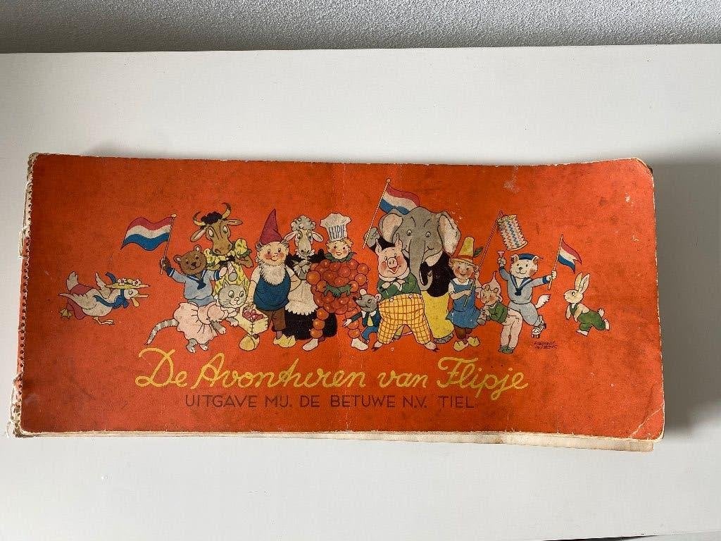 De avonturen van Flipje -  betuwefilms - 1939, Meerdere stripboeken, Ophalen of Verzenden, Gelezen