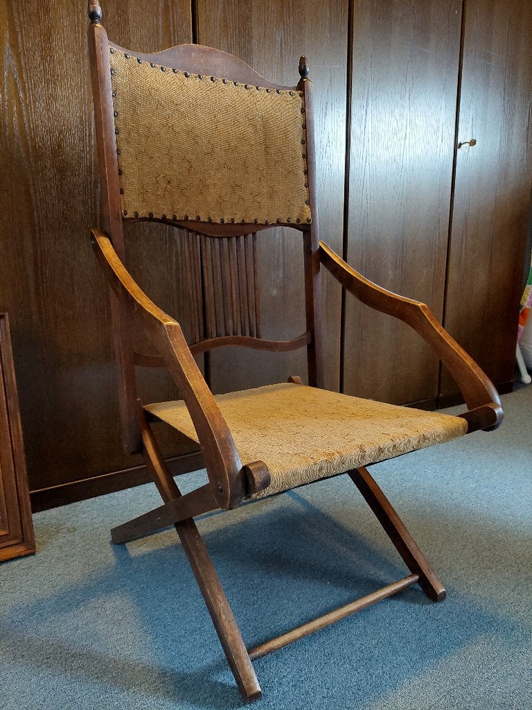 Antieke klapstoel, Ophalen