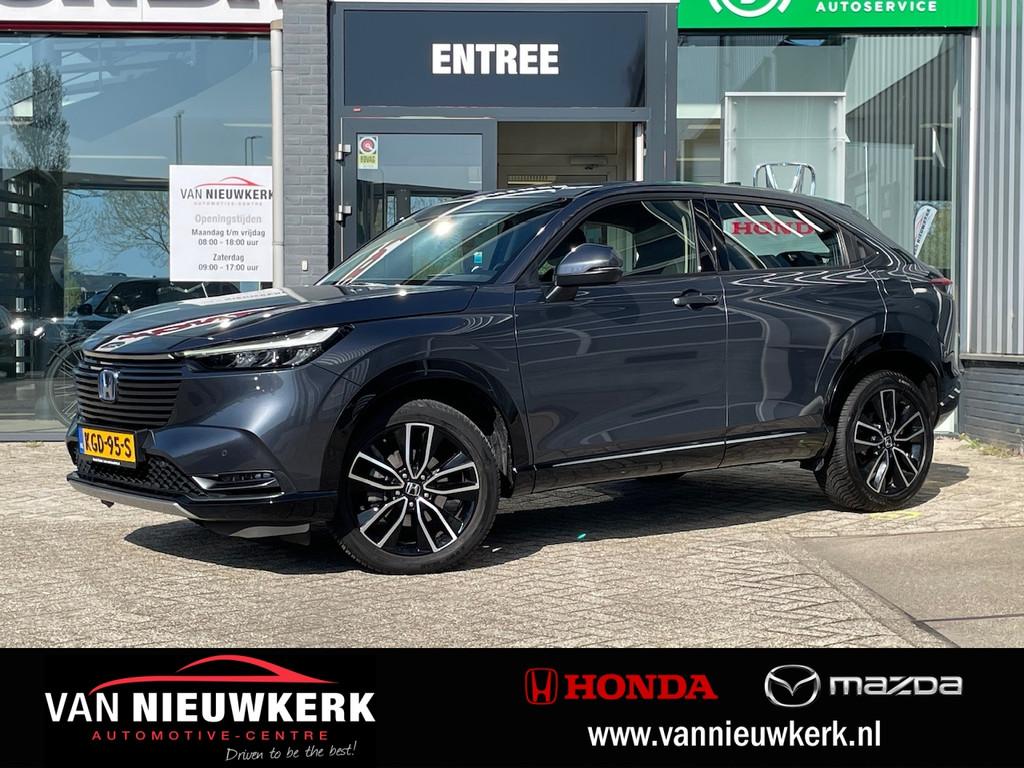 HONDA HR-V 1.5 e:HEV Advance | Carplay & Android | Navi | Ca, Auto's, Honda, 12 maanden, Leder en Stof, Bedrijf, 19 km/l