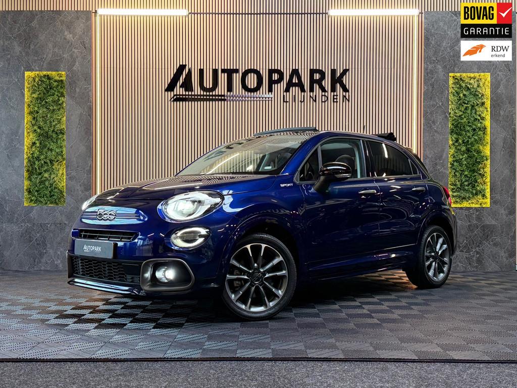 Fiat 500X 1.5 Hybrid Sport |Cabrio| Keyless | Camera | Halfl, 1380 kg, Gebruikt, 4 cilinders, Blauw