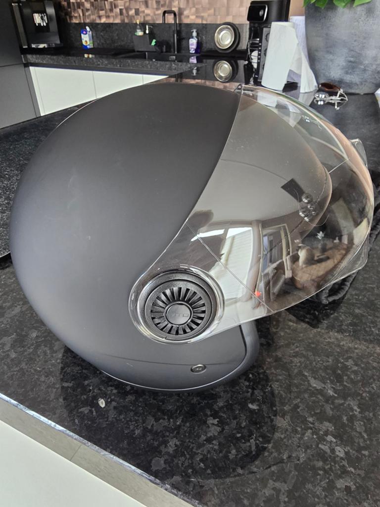 Nieuwe Vito helm maat S - Mat zwart, Fietsen en Brommers, Brommerhelmen, Ophalen of Verzenden, Nieuw, Small, Vito