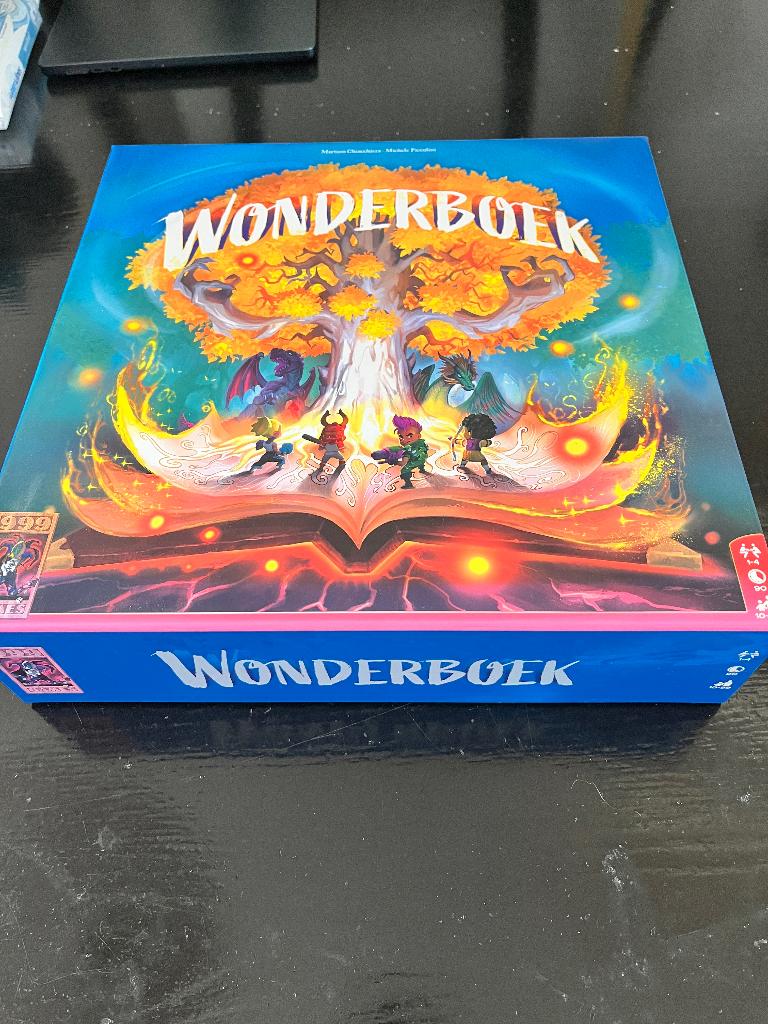 Bordspel Wonderboek nieuw nog nooit gespeeld, Een of twee spelers, Ophalen, Nieuw, 999 Games bv
