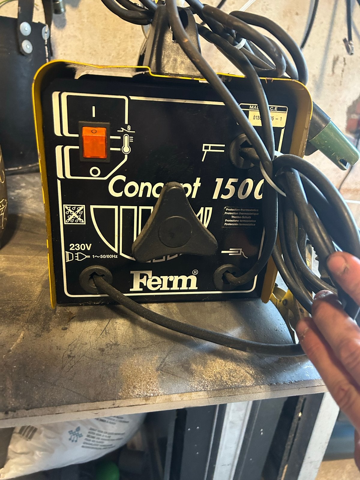 Ferm Concept 1500 Lasapparaat - Gebruikt, Ophalen, Gebruikt, Minder dan 150 ampère, Elektroden