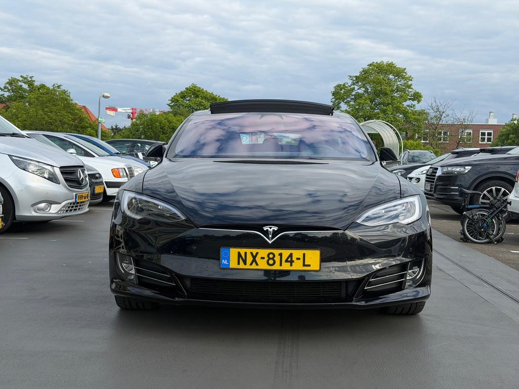 Tesla Model S 100D 1e Eig Dealer Onderhouden Free Supercharg, Auto's, Tesla, Gebruikt, Zwart, 110 €/maand, Model S
