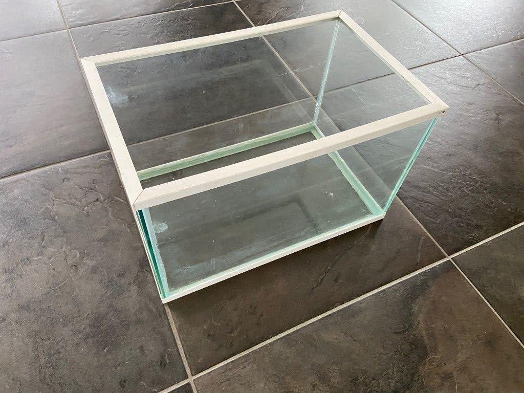 Aquarium 25 liter 40x25x25 cm, Ophalen of Verzenden, Gebruikt, Leeg aquarium