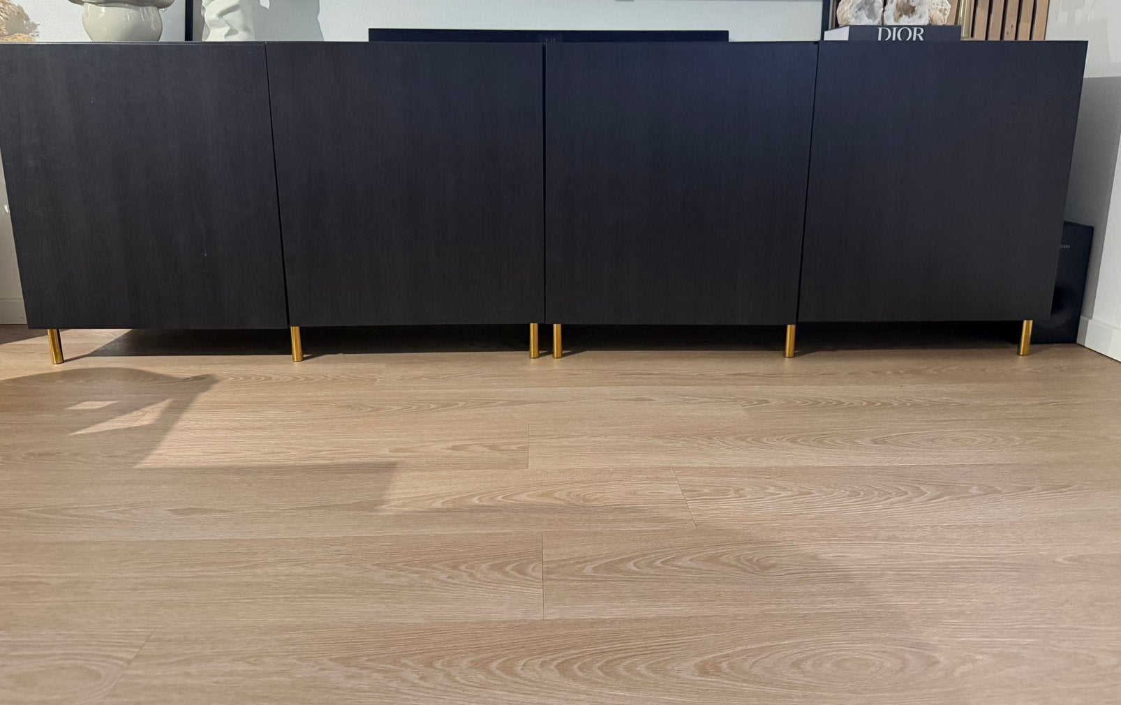 Ikea besta meubel zwartbruin moet zsm weg, Ophalen, Gebruikt, 200 cm of meer, 150 tot 200 cm