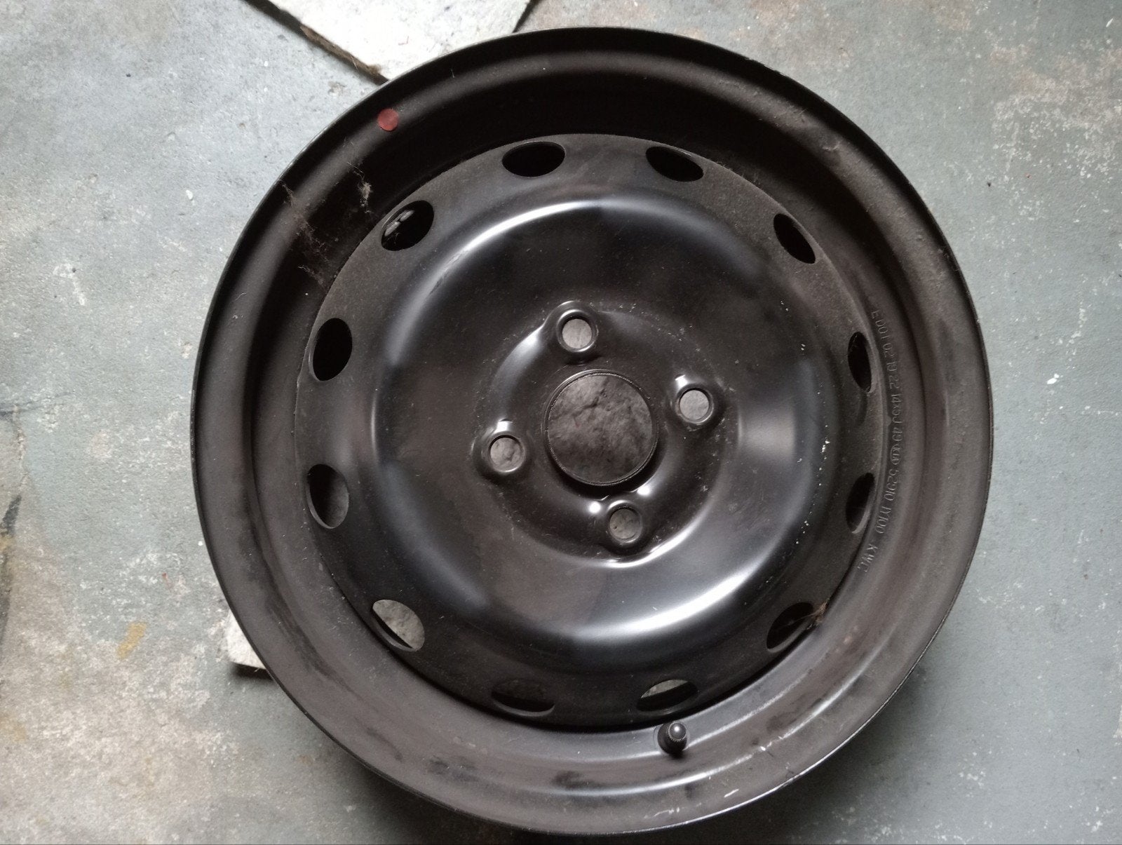 Originele Stalen Velg Kia Picanto - 14 inch (52910-1Y100), Auto diversen, Ophalen, Zo goed als nieuw