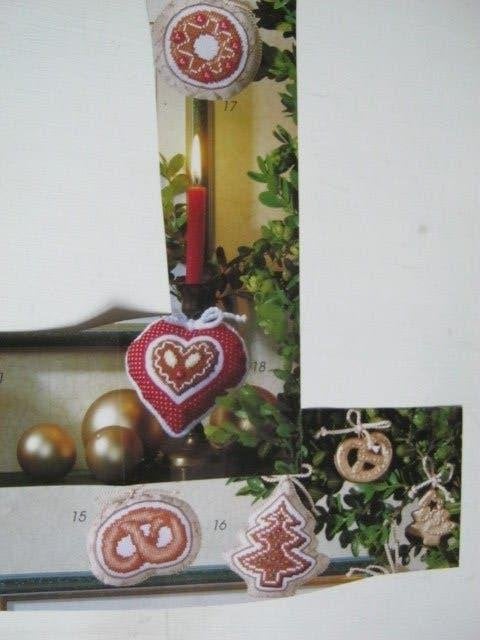 Borduurpatroon  Kerst motiefjes   nr 2345 do, Verzenden, Nieuw, Handborduren, Patroon