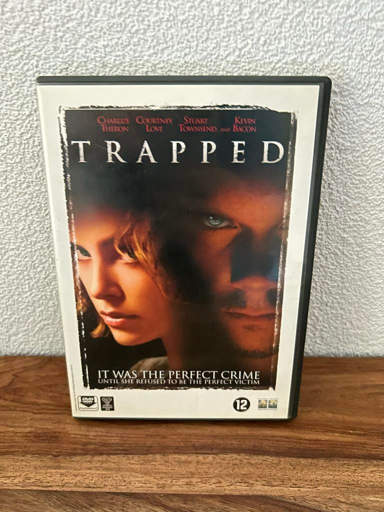 Trapped DVD - Actiethriller met Kevin Bacon, Cd's en Dvd's, Dvd's | Thrillers en Misdaad, Zo goed als nieuw, Actiethriller, Vanaf 12 jaar