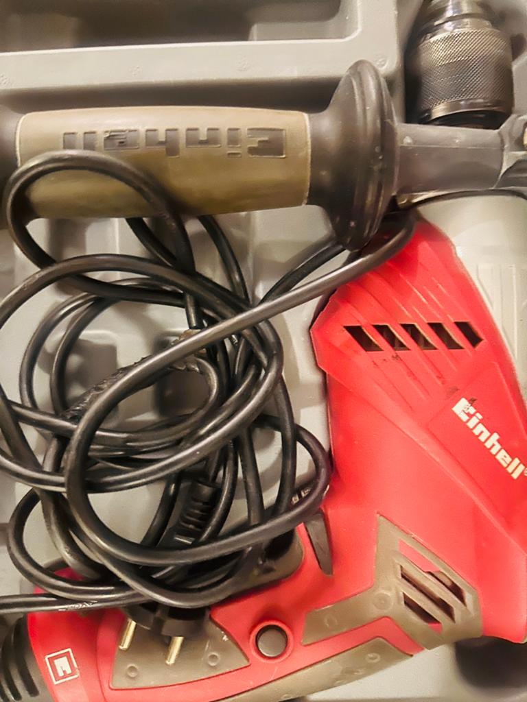 Einhell RT-ID 65 Klopboormachine 650W met koffer, Ophalen of Verzenden, Gebruikt, 600 watt of meer, Boormachine