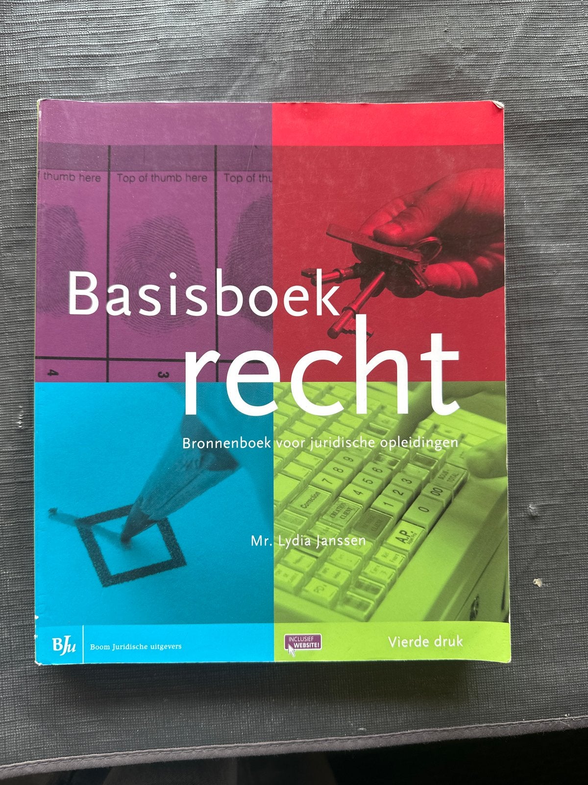 Basisboek Recht - Bronnenboek voor juridische opleidingen, Ophalen of Verzenden, Gamma, Zo goed als nieuw, MBO