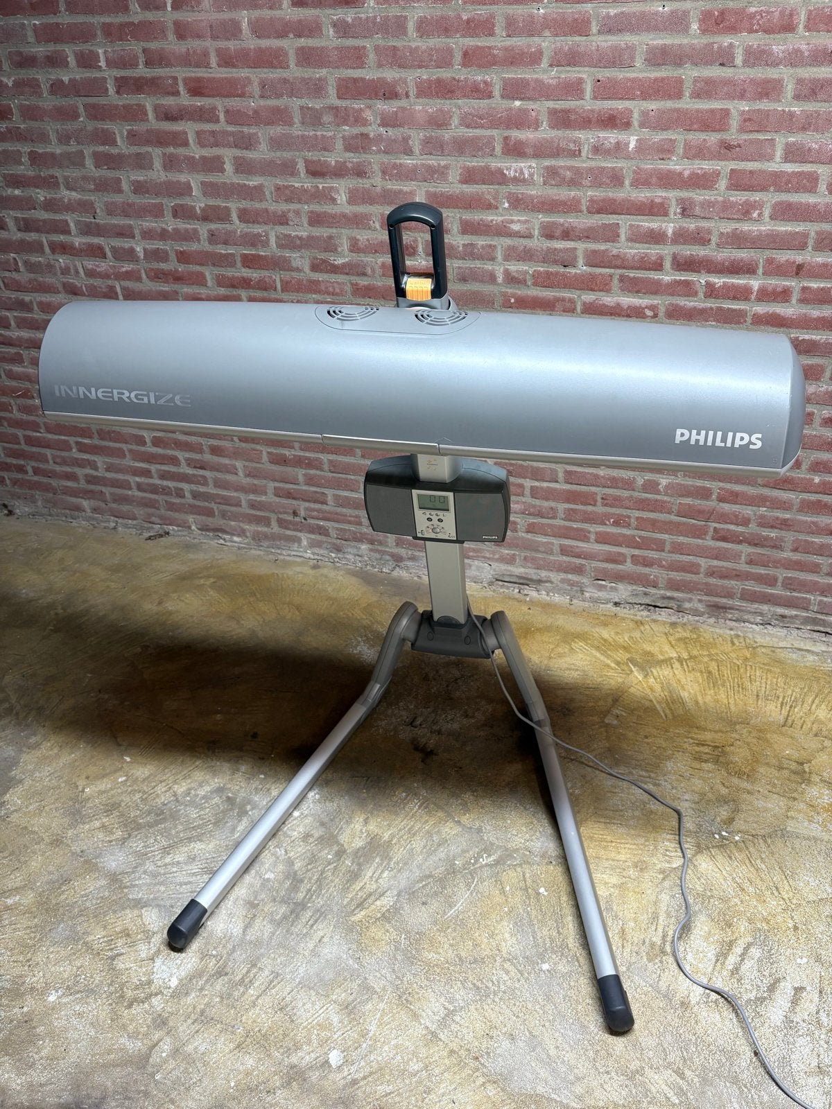 Philips Innergize HB935 - Zonnebank/Infraroodlamp, Ophalen, Gebruikt, Zonnebank enkelzijdig, Minder dan 10 lampen