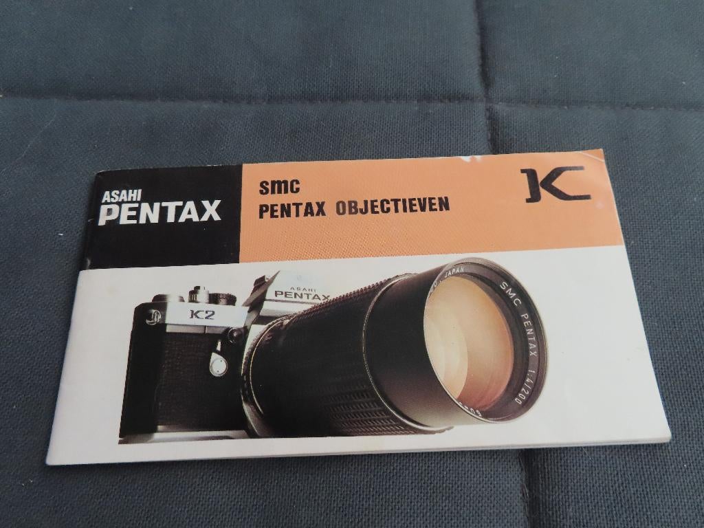 Asahi Pentax Objectieven gebruiksaanwijzing, Ophalen of Verzenden, 1960 tot 1980, Lens of Lenzen