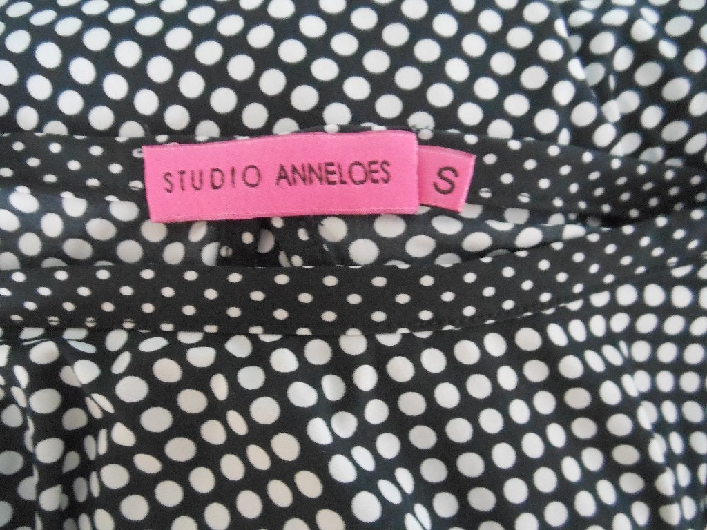 Blouse van STUDIO ANNELOES, Ophalen of Verzenden, Zo goed als nieuw, Maat 36 (S), Zwart