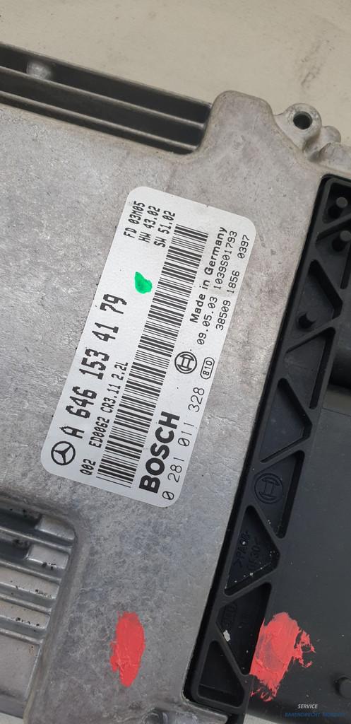Motorcomputer ECU W211 E220 CDI Mercedes OM646 6461534179 mo, Gebruikt, Mercedes-Benz AG, Mercedes-Benz, Ophalen of Verzenden