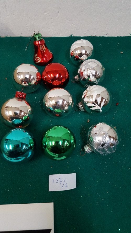 157 ]kerstballen retro, Ophalen of Verzenden, 'T Olde Gre-j, Info@toldegrej.nl, Endepoelstraat 20f Didam