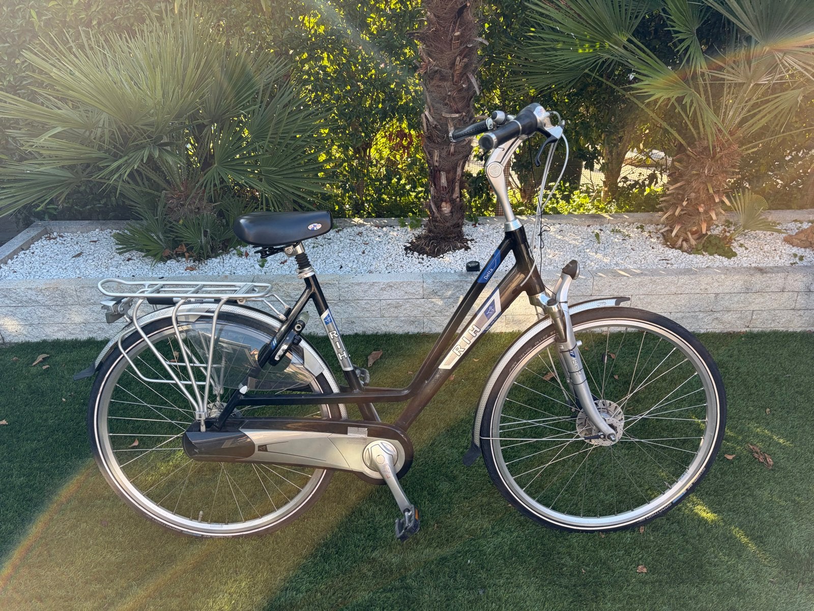 RIH Delta Damesfiets - Comfortabel en Betrouwbaar, Velgrem, Versnellingen, Ophalen, Overige merken