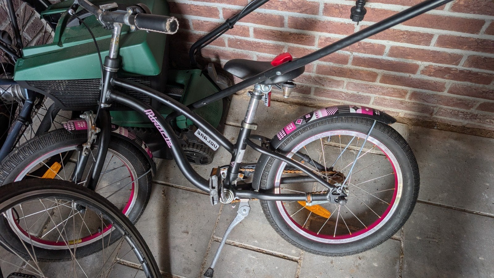 Meisjesfiets 18 inch, Ophalen, Gebruikt, 16 tot 20 inch
