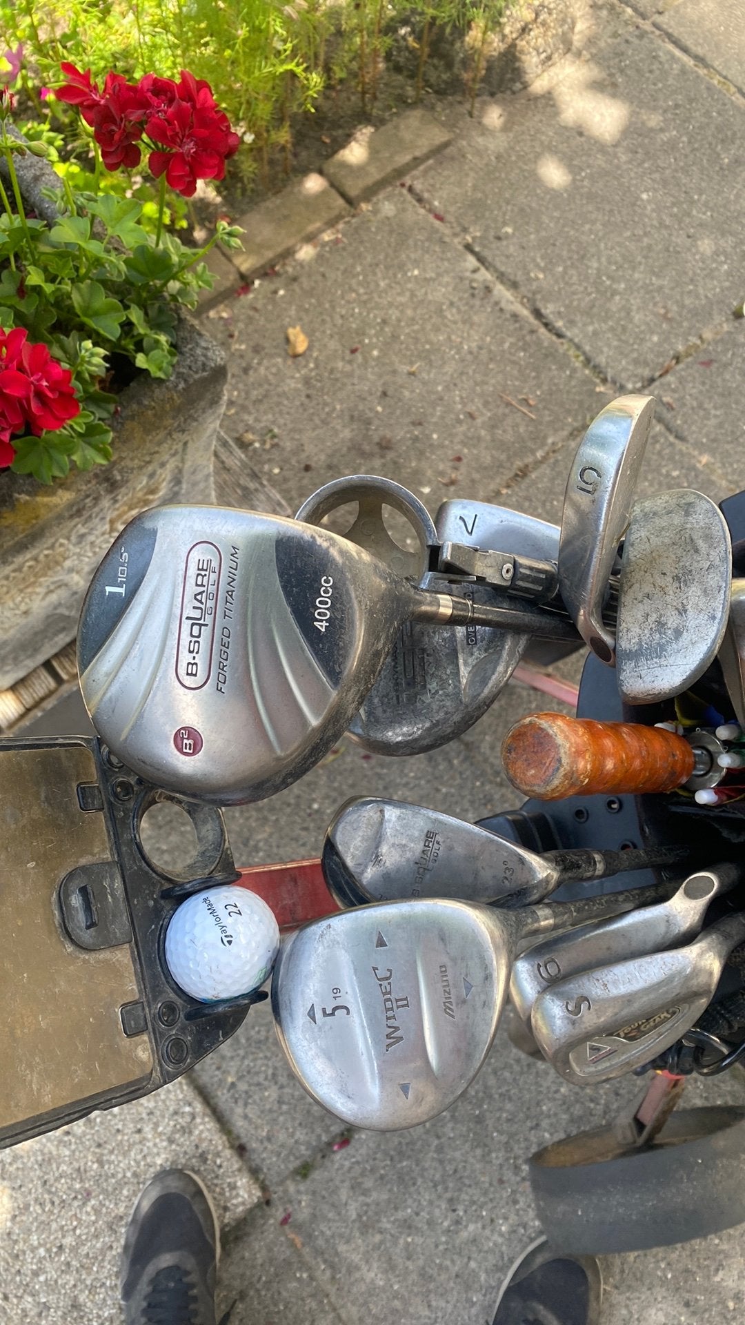 complete golfset oa bsquare, mercury, tour gear, Ophalen, Gebruikt, Set