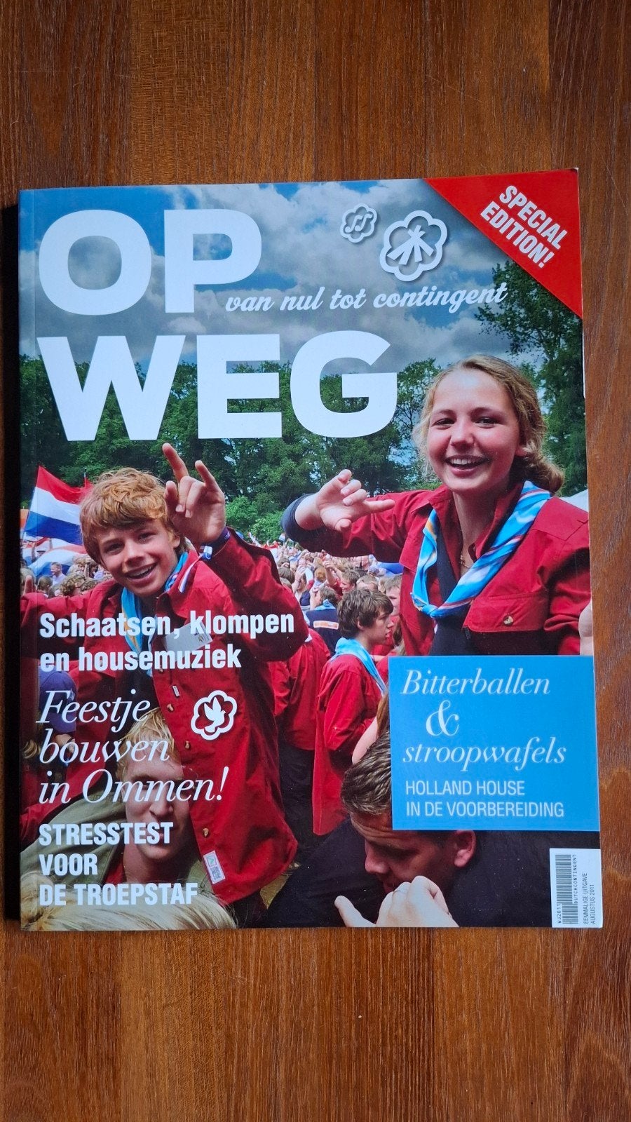 "Op weg" Scouting magazine WJ2011, Ophalen of Verzenden