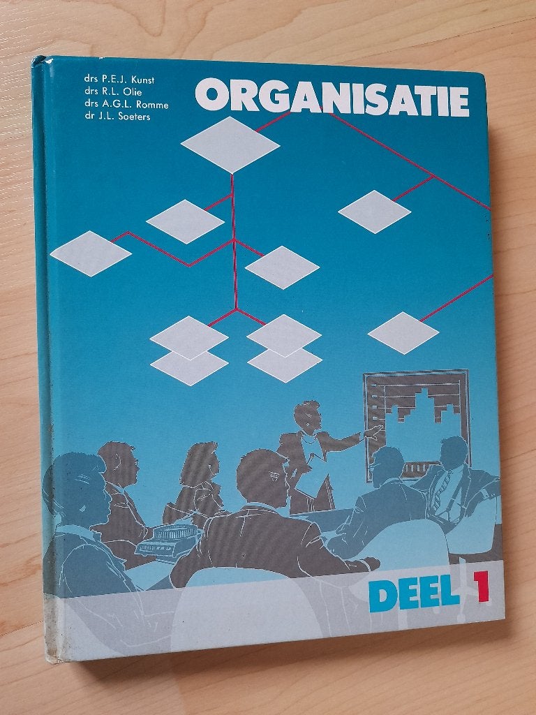 ORGANISATIE DEEL 1 PEJ Kunst ea, Ophalen of Verzenden, Gelezen