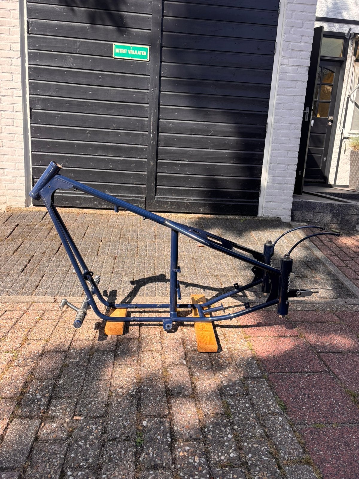 Triumph t120/140 British Cycle Supply chopper frame, Ophalen, Gebruikt