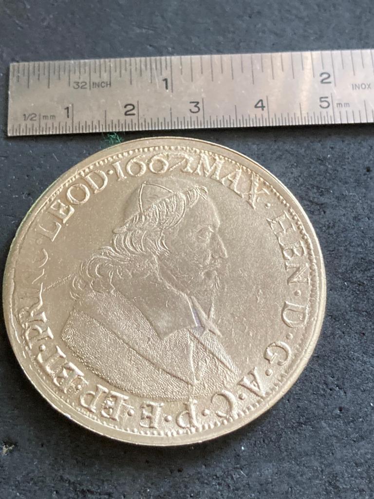 Ducaton 1667 Zuidelijke Ned. Max. Hen. du Baviere. Herslag., Postzegels en Munten, Munten | Nederland, Verzenden, Vóór koninkrijk