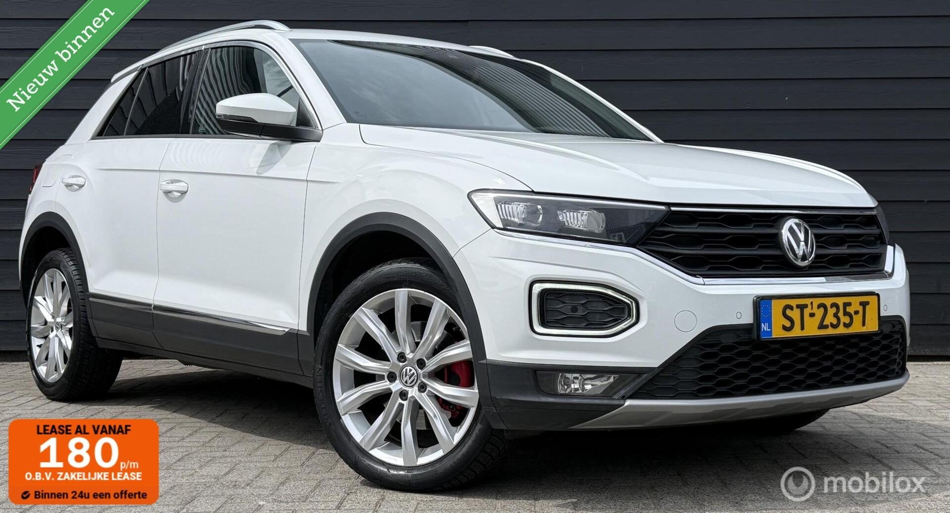 Volkswagen T-Roc 1.5 TSI Sport Navi/LED/Clima/Cruise/PDC, Auto's, Volkswagen, Voorwielaandrijving, Euro 6, Wit, Origineel Nederlands