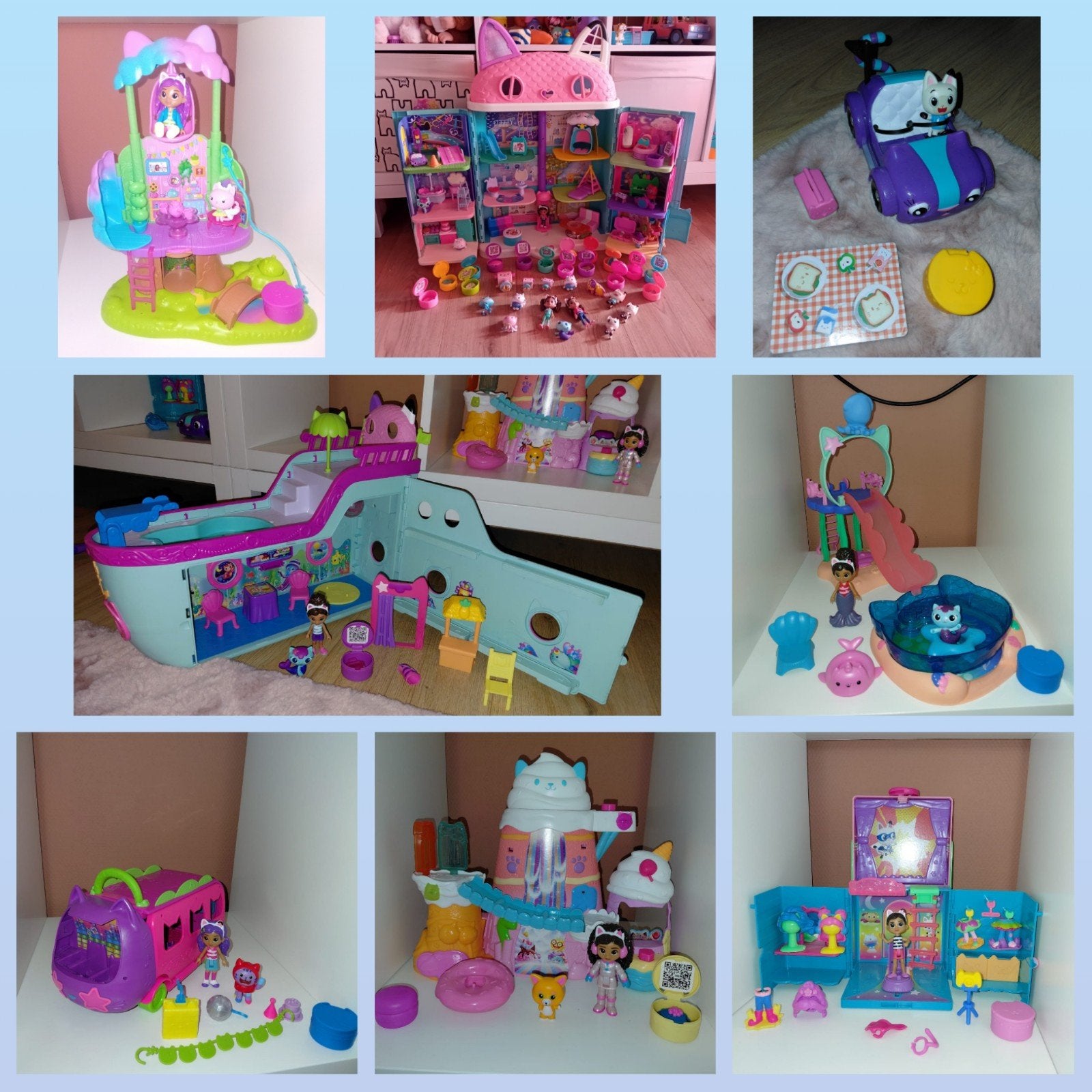 Mega Gabby's Poppenhuis Collectie - Zo goed als nieuw!, Ophalen, Zo goed als nieuw, Overige typen