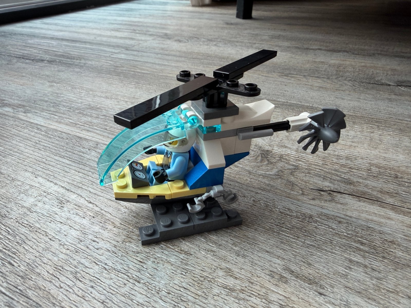 Lego City Helikopter (30367) met instructies, City, Lego, Ophalen of Verzenden, Zo goed als nieuw