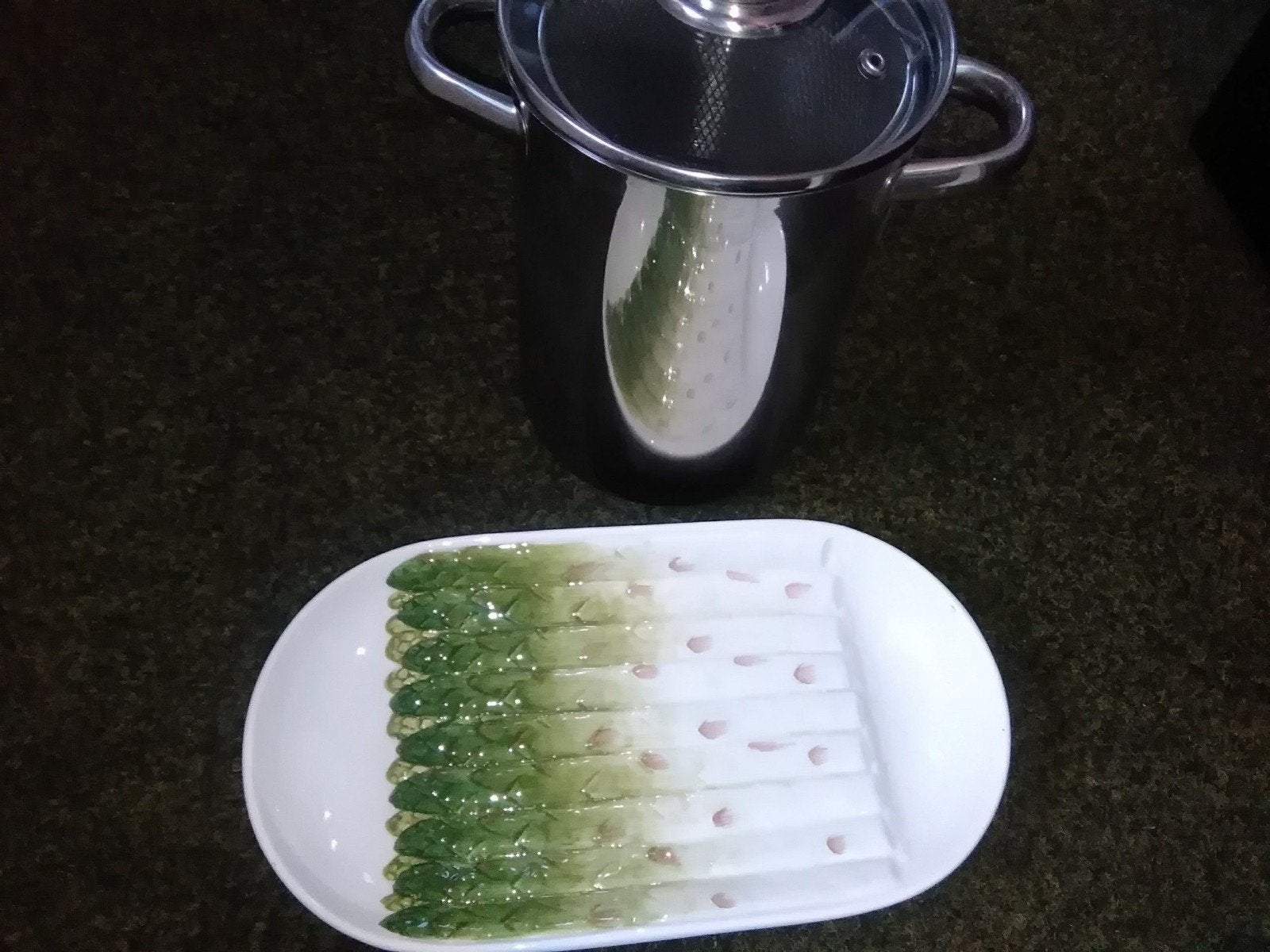 Asperge serveerschaal. Nieuw, Nieuw, Ophalen of Verzenden, Overige stijlen, Glas