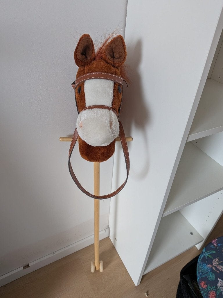 Speelgoedpaard, Ophalen, Gebruikt