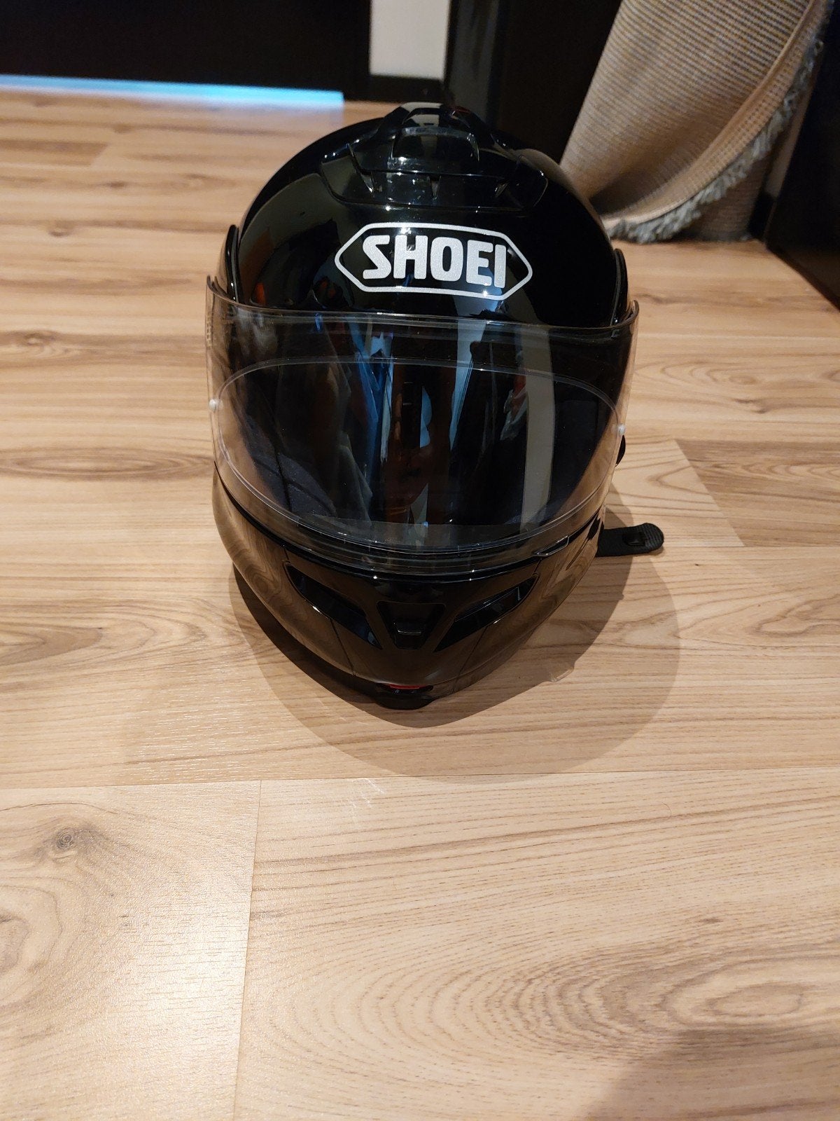 Shoei Integraalhelm Zwart - Maat S, Motoren, Ophalen of Verzenden, Integraalhelm, S, Shoei