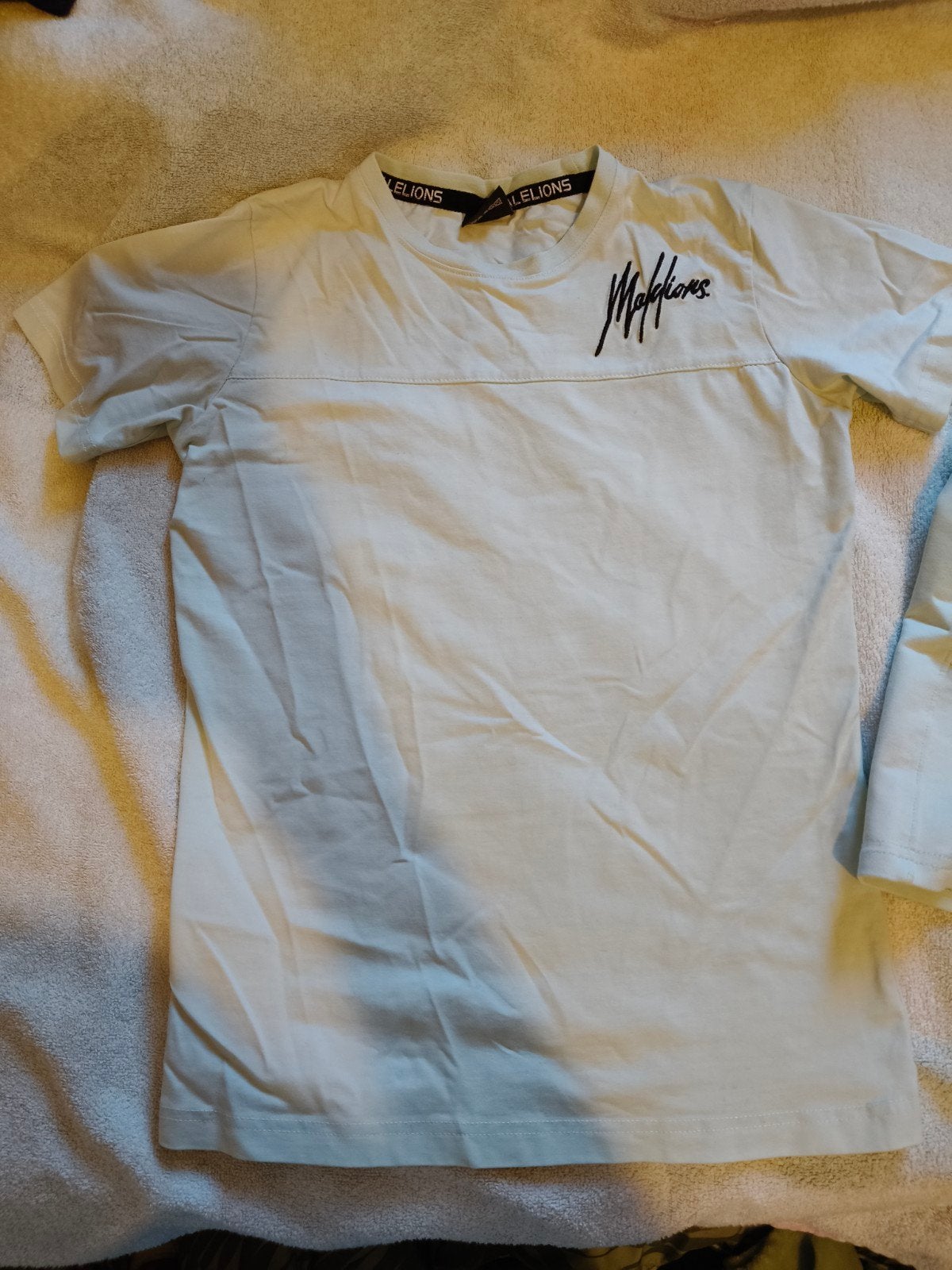 Malelions T-shirt en korte broek set, Kinderen en Baby's, Kinderkleding | Maat 152, Gebruikt, Malelions, Ophalen of Verzenden