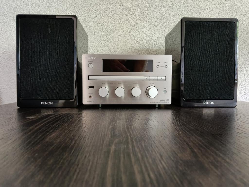 Sony  Hi-Fi Component Systeem, Microset, Tuner of Radio, Ophalen of Verzenden, Zo goed als nieuw