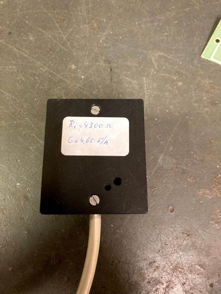 gevoelige gelijkstroom galvanometer, Ophalen of Verzenden