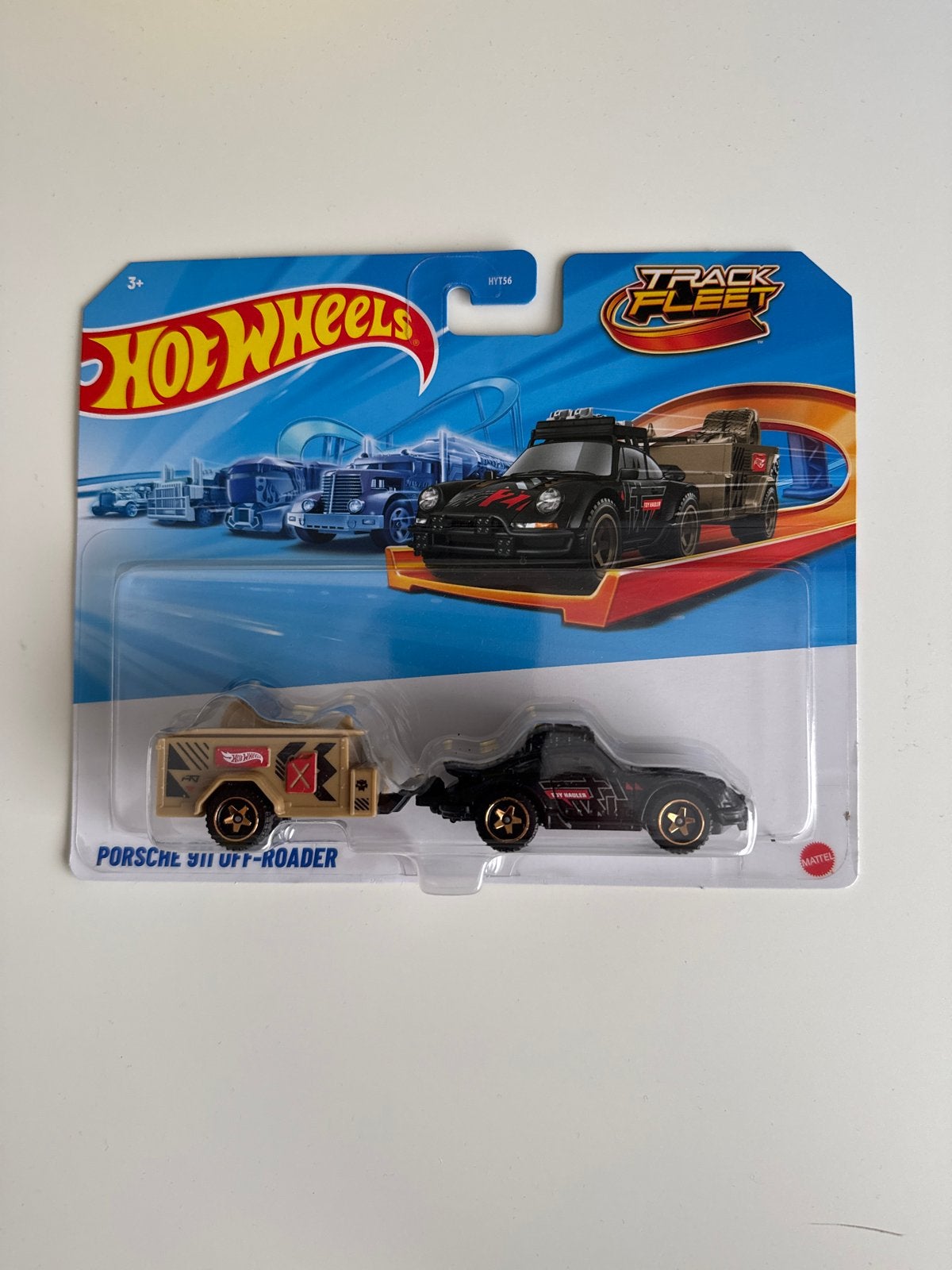 Hot Wheels Porsche 911 Off-Roader met aanhanger, Ophalen, Nieuw, Auto