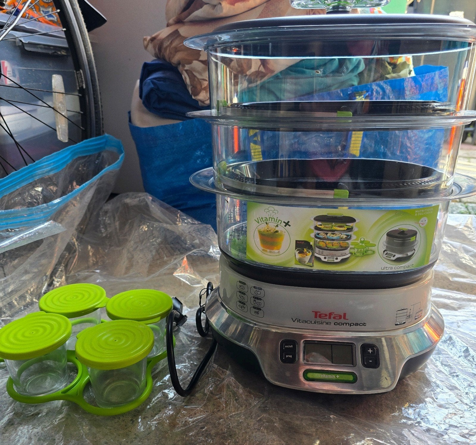 Tefal Vitacuisine Stoomkoker VS4003, Ophalen