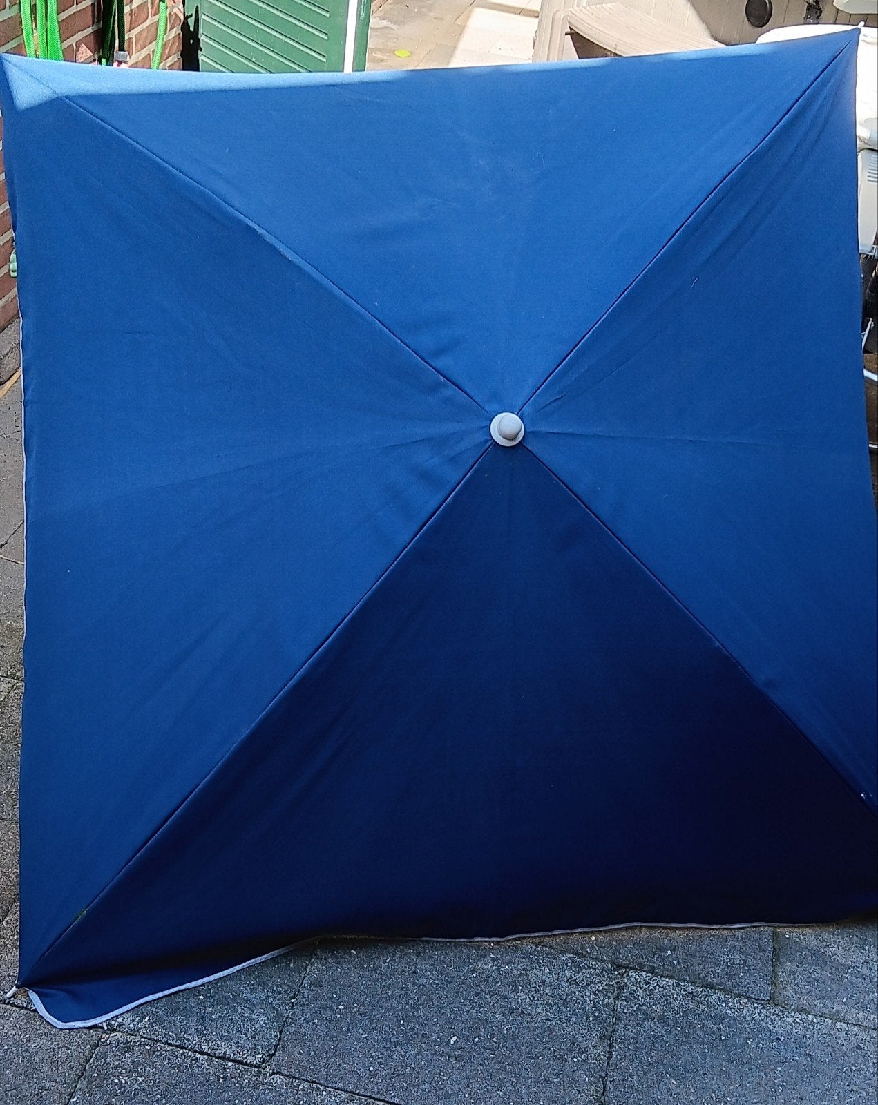 parasol  vierkant 150x150 nieuw, Ophalen, Nieuw, 1 tot 2 meter, Verstelbaar
