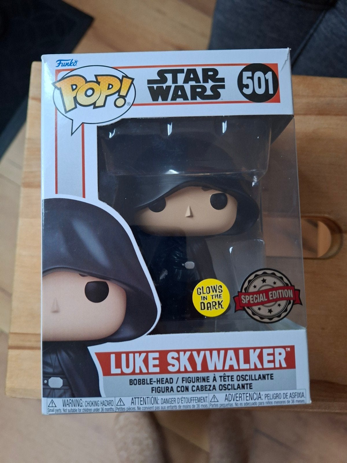 Funko Pop! Star Wars Luke Skywalker The Mandalorian #501, Ophalen, Nieuw