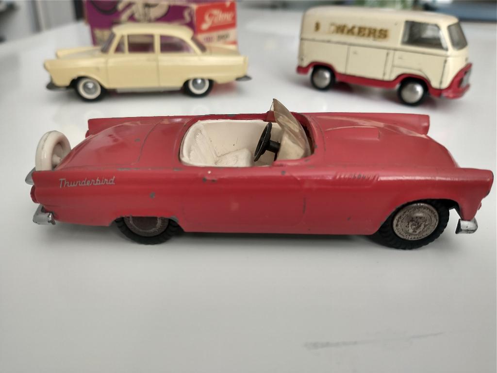 TEKNO FORD THUNDERBIRD 1955-1957, Hobby en Vrije tijd, Modelauto's | 1:43, Ophalen of Verzenden, Gebruikt, Auto, Overige merken