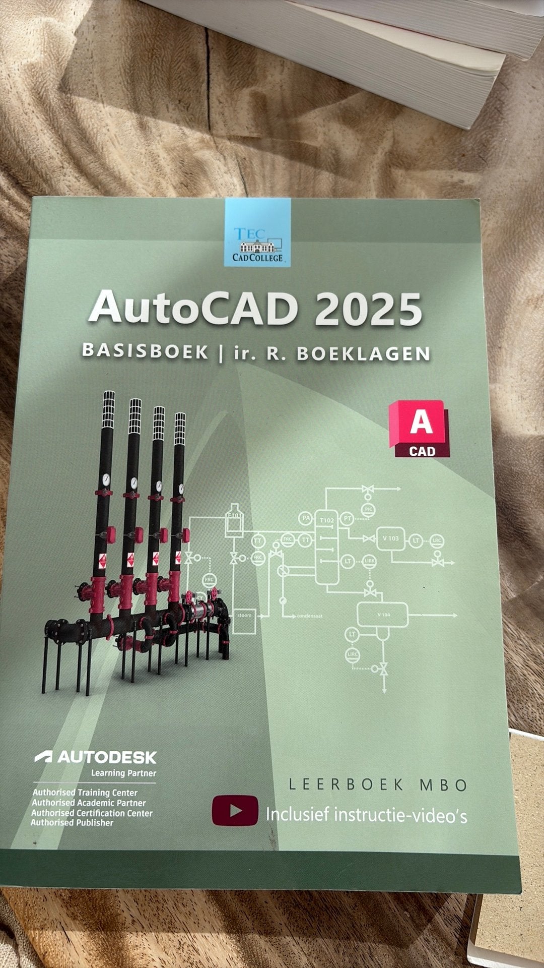 Autocad 2025 Basisboek, Verzenden, Beta, Nieuw, MBO