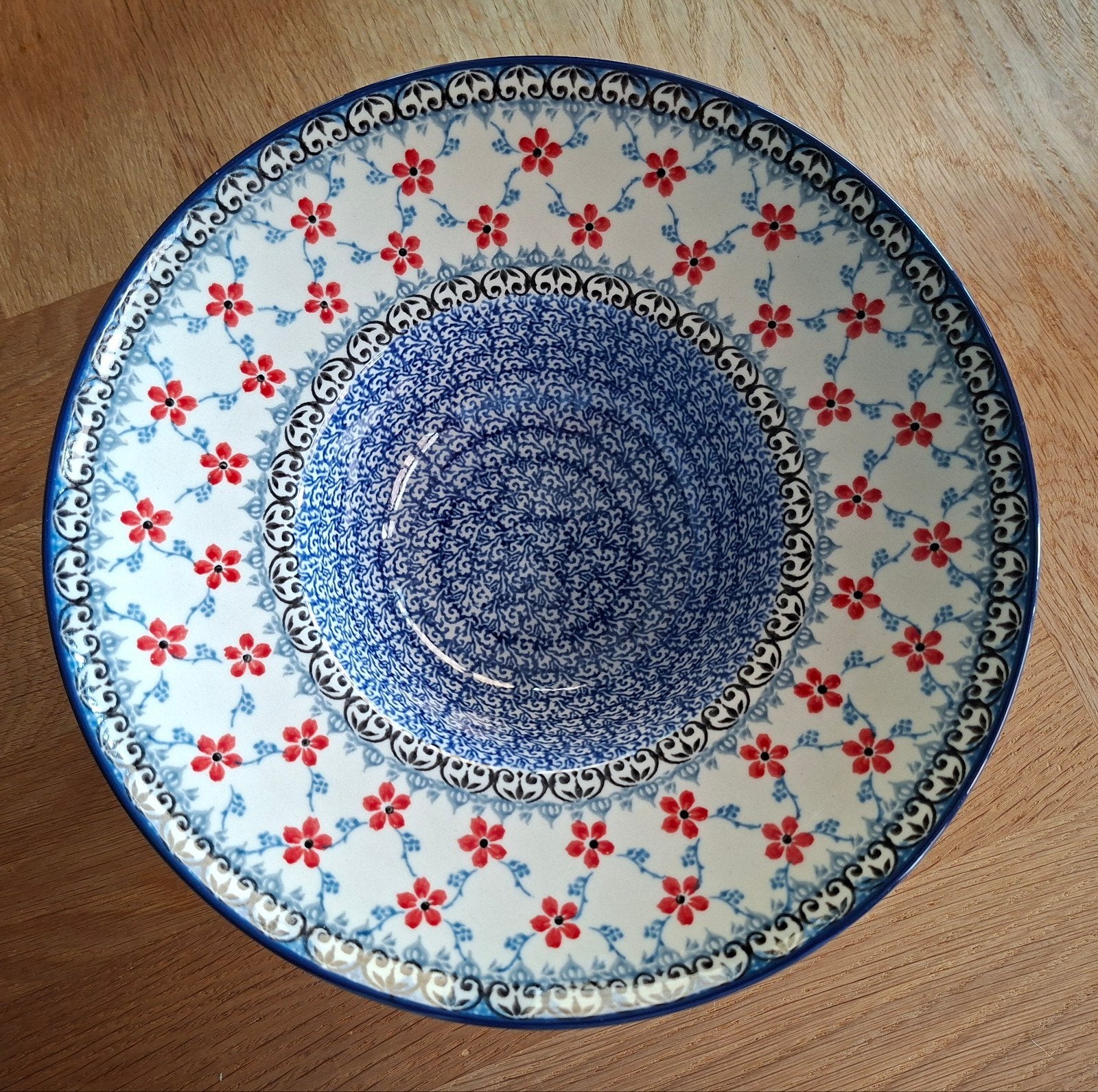 Bunzlau Castle Pastabord  - 25 cm, Huis en Inrichting, Keuken | Servies, Overige merken, ., Keramiek, Ophalen of Verzenden