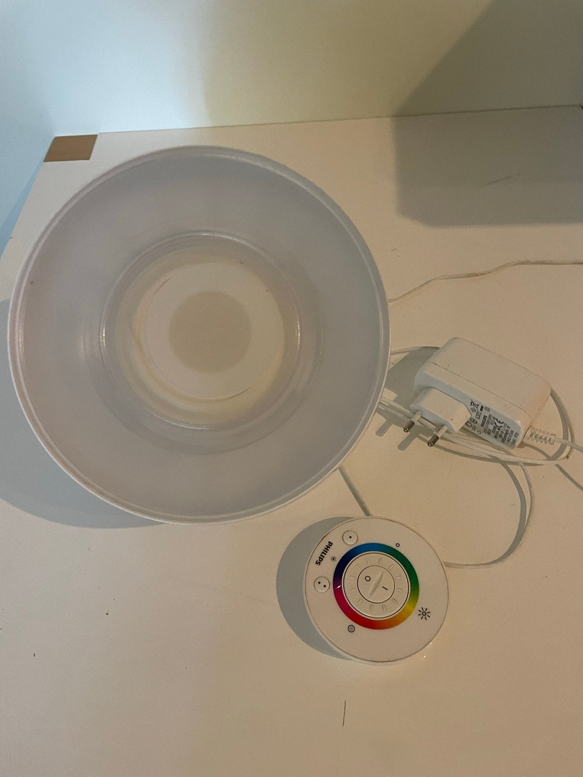 Philips Hue Iris Tafellamp - Smart LED Sfeerlamp met Afstand, Dimbaar, Wit, Ophalen of Verzenden, Modern