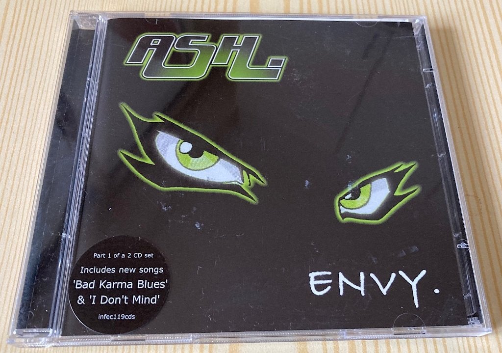 CD Single Ash - Envy (3 Tracks), Ophalen, Maxi-single, Zo goed als nieuw, 1 single