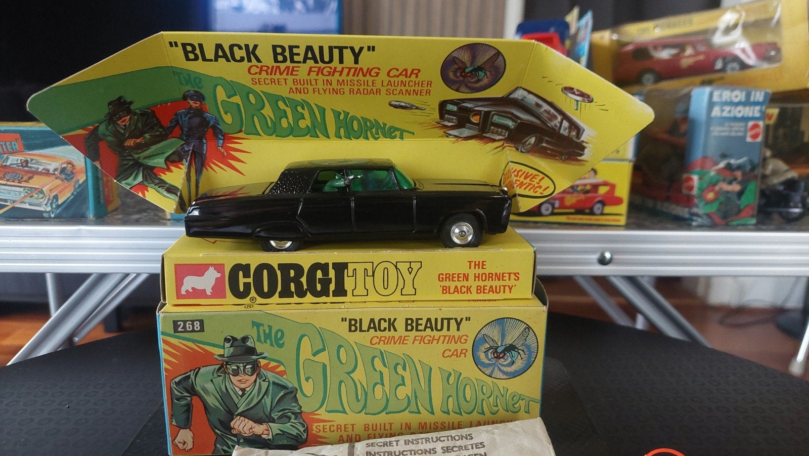 Corgi Toys The Green Hornet "Black Beauty" Van, Ophalen of Verzenden