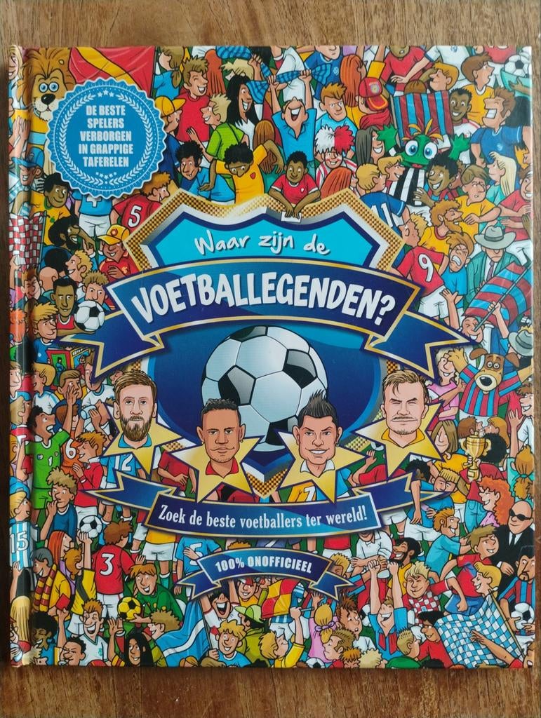 Waar zijn de voetballegendes? Zoekboek, Boeken, Ophalen of Verzenden, Zo goed als nieuw, Balsport, Rebo Productions b.v.